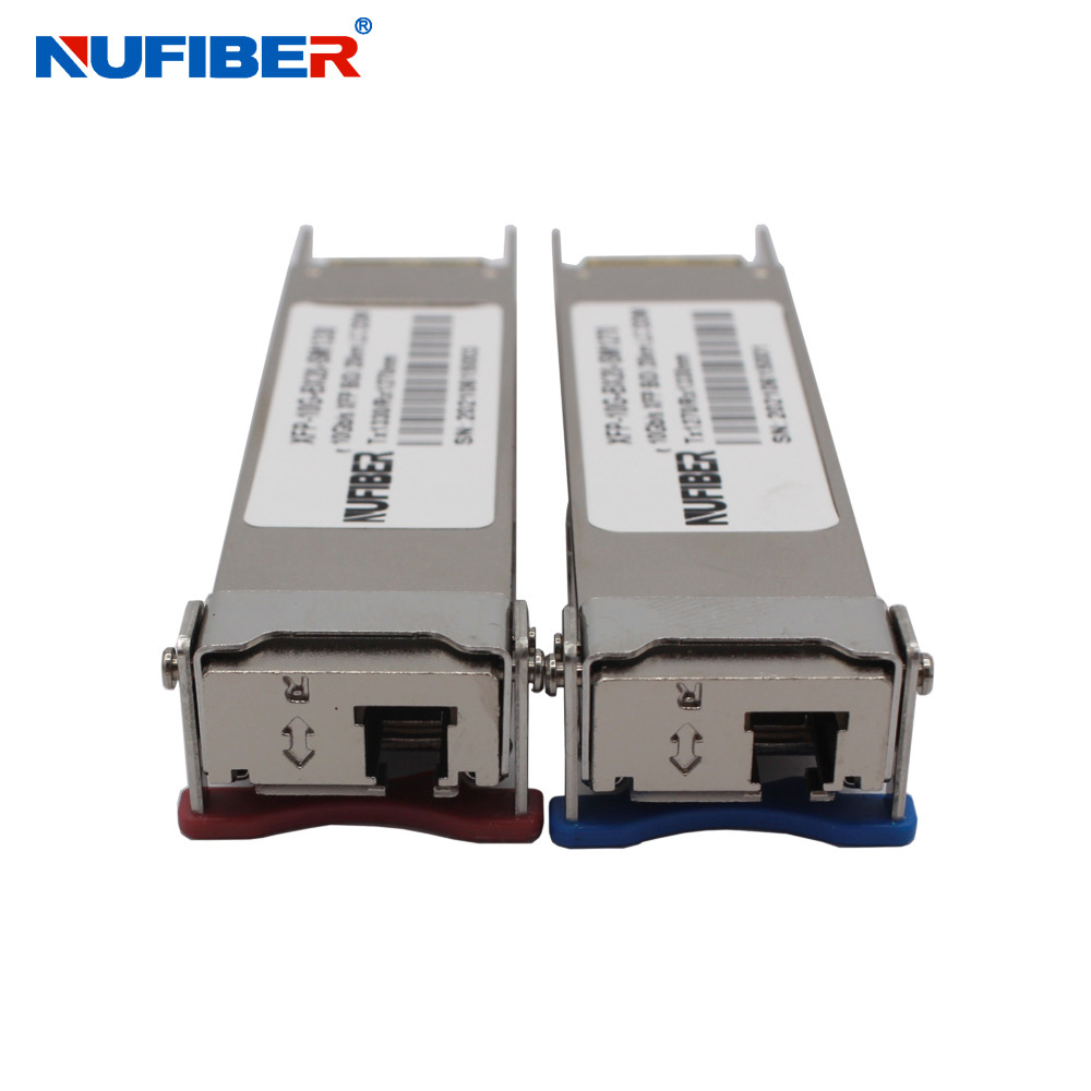 XFP-10G-BX20-SM1270 10G XFP Module 10G WDM XFP 1270nm/1330nm 10km/20km LC DDM compatible with Cisco/MikroTik
