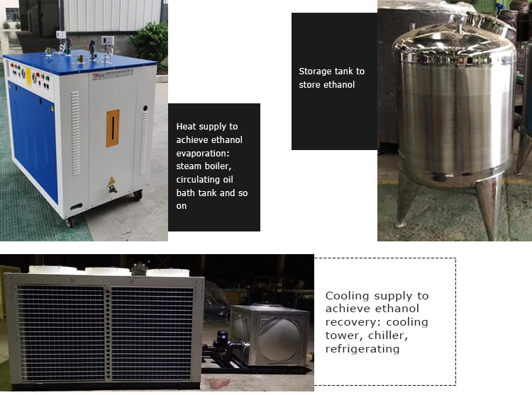 1900*5000mm 200l Water Falling Wide Film Evaporator