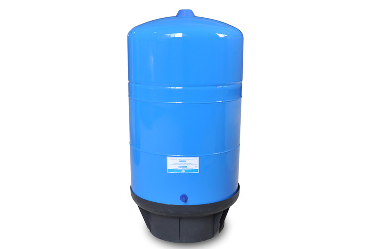 20G Blue RO System Storage Tank , Reverse Osmosis Water Tank 3/4" Pore Size