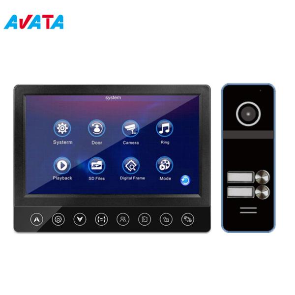 Quality 7"Ahd Screen Motion Detection Video Doorbell Intercom with CCTV camera and PIR sensor for sale