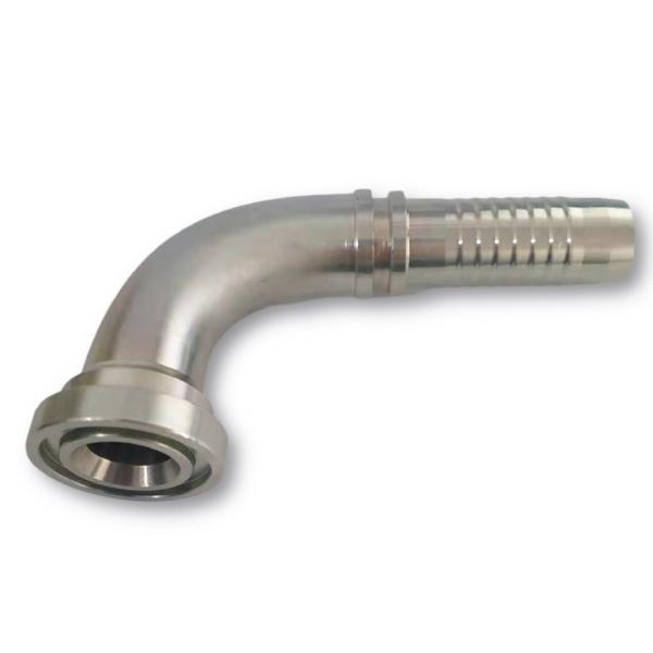 Cylinder Flange Competitive 90 Degree SAE Flange 3000 Psi Hydraulic Hose Fitting