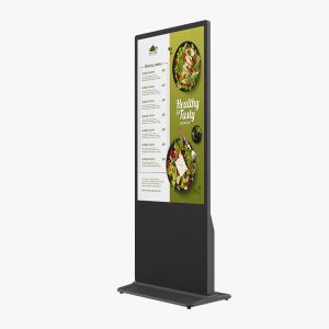  75 Inch Vertical Advertising LCD Display with Explosion-Proof Technology Manufactures