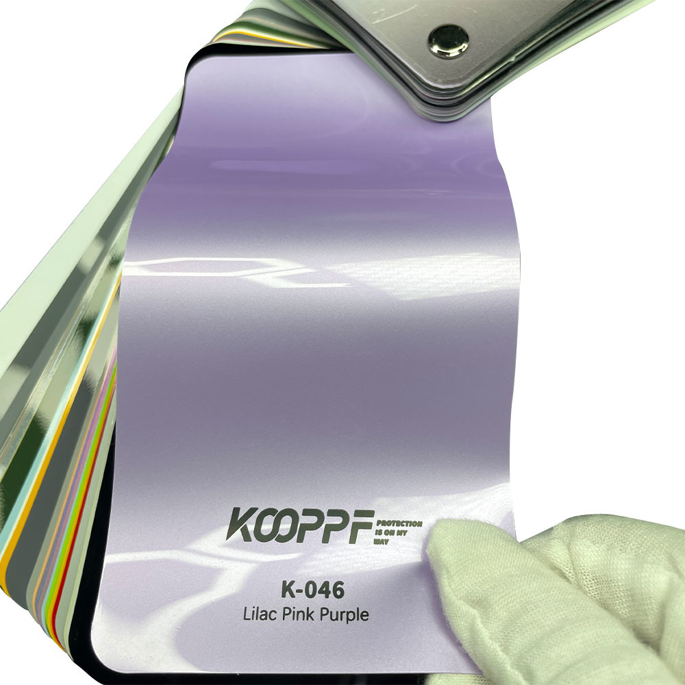 Lilac Pink Purple TPU Color Car Paint Protective Film PPF 7.5mil K-046