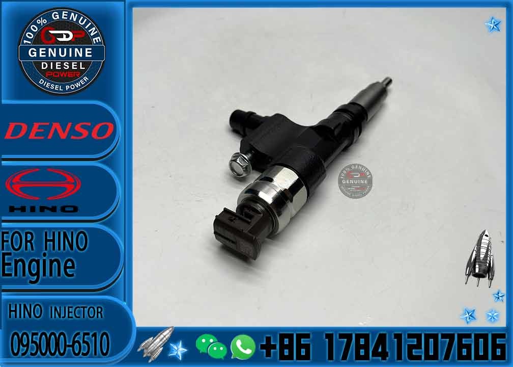 Diesel Fuel Injector 095000-6510 23670-E0080 095000-6551 095000-6510 095000-6511 095000-8480