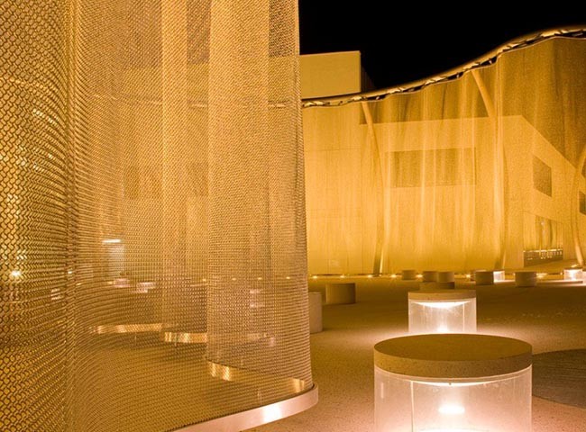 Chain Braid Ring, Chainmail Curtain, Ring Metal Curtain For Building Exterior And Interior Decoration