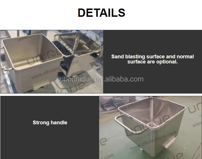 Stainless Steel 304 Meat Cart for Restaurant and Durable Slaughter House Operations