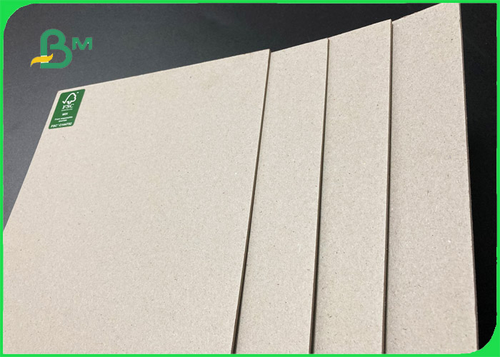 0.4mm - 4mm Thickness Grey Chipboard Book Binding Board For Paper File