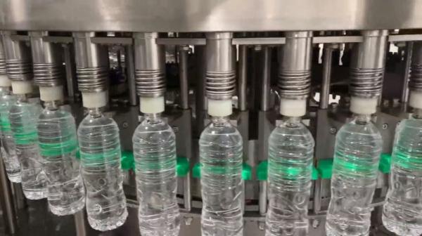 2.42kw 0.6M3/ Min Automatic Water Filling Machine SUS316 Drinking Water Bottled