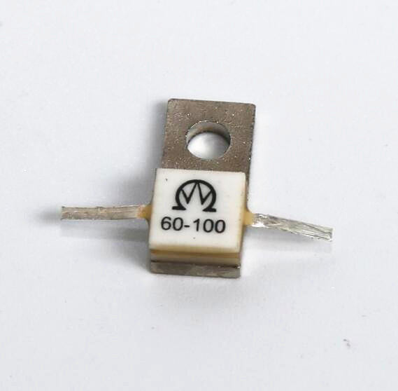 Quality High Power 60W 100R Flange Resistor with 1Ω-500Ω Range ±5% Tolerance and 0~2GHz Frequency for RF Applications for sale