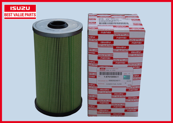 Green Color ISUZU Best Value Parts Fuel Filter Lightweight For FRR 1876100941