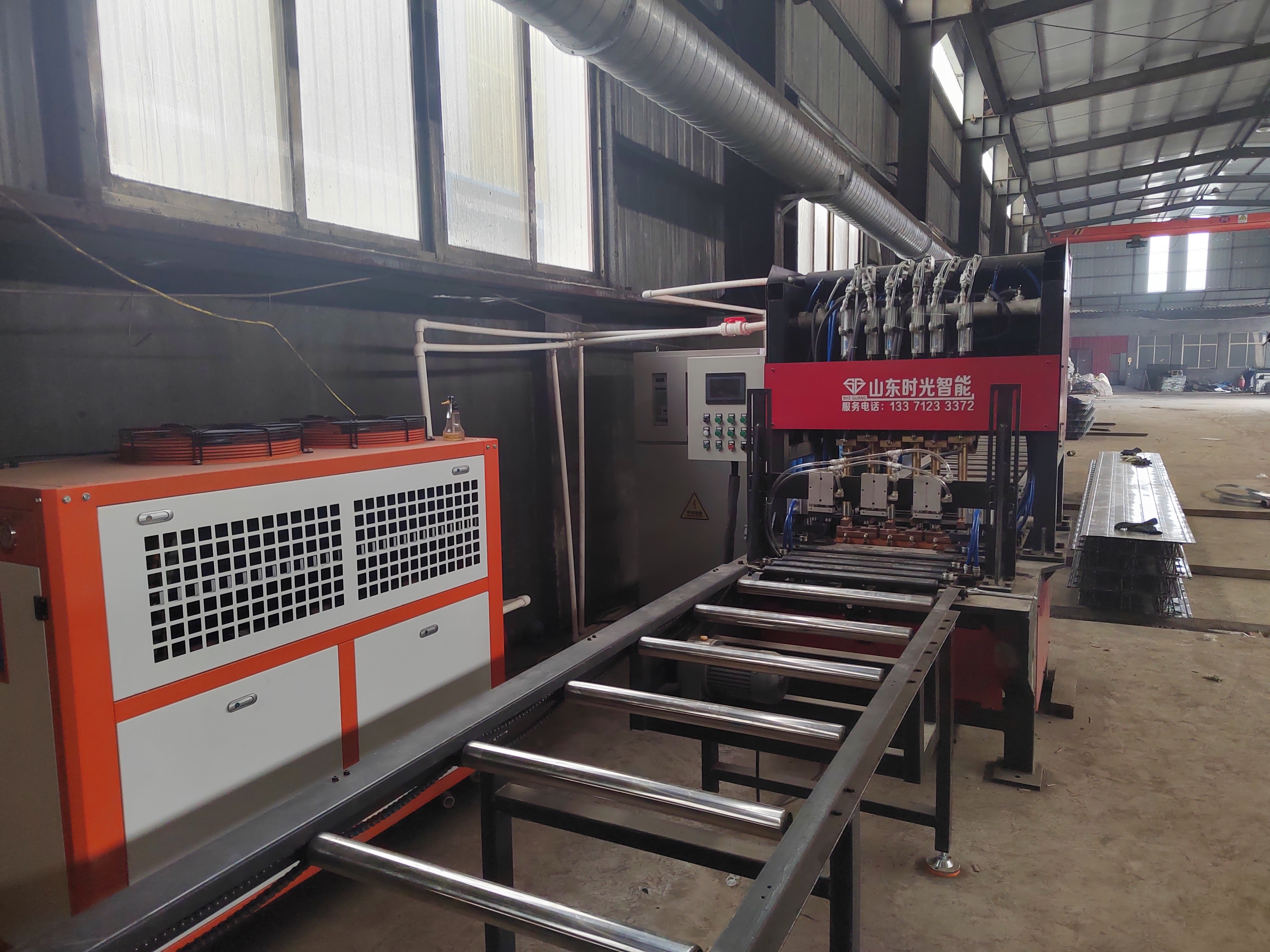 12m/Min Welding Speed Automatic Welding Machine 380V 50Hz Frequency