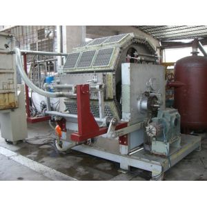 Recycling Pulp Egg Tray Machine 2000 Pieces/H Custom Manufacturing Plant Type