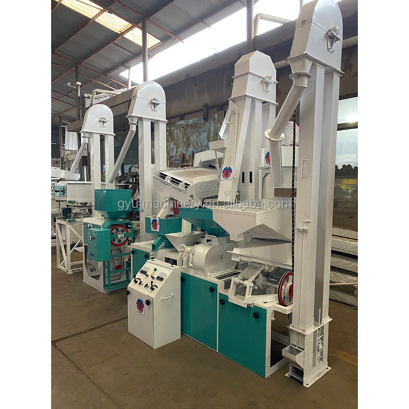 Automatic Rice Mill Machine Main Combined Machine Paddy Destoner Husker Separator Plant