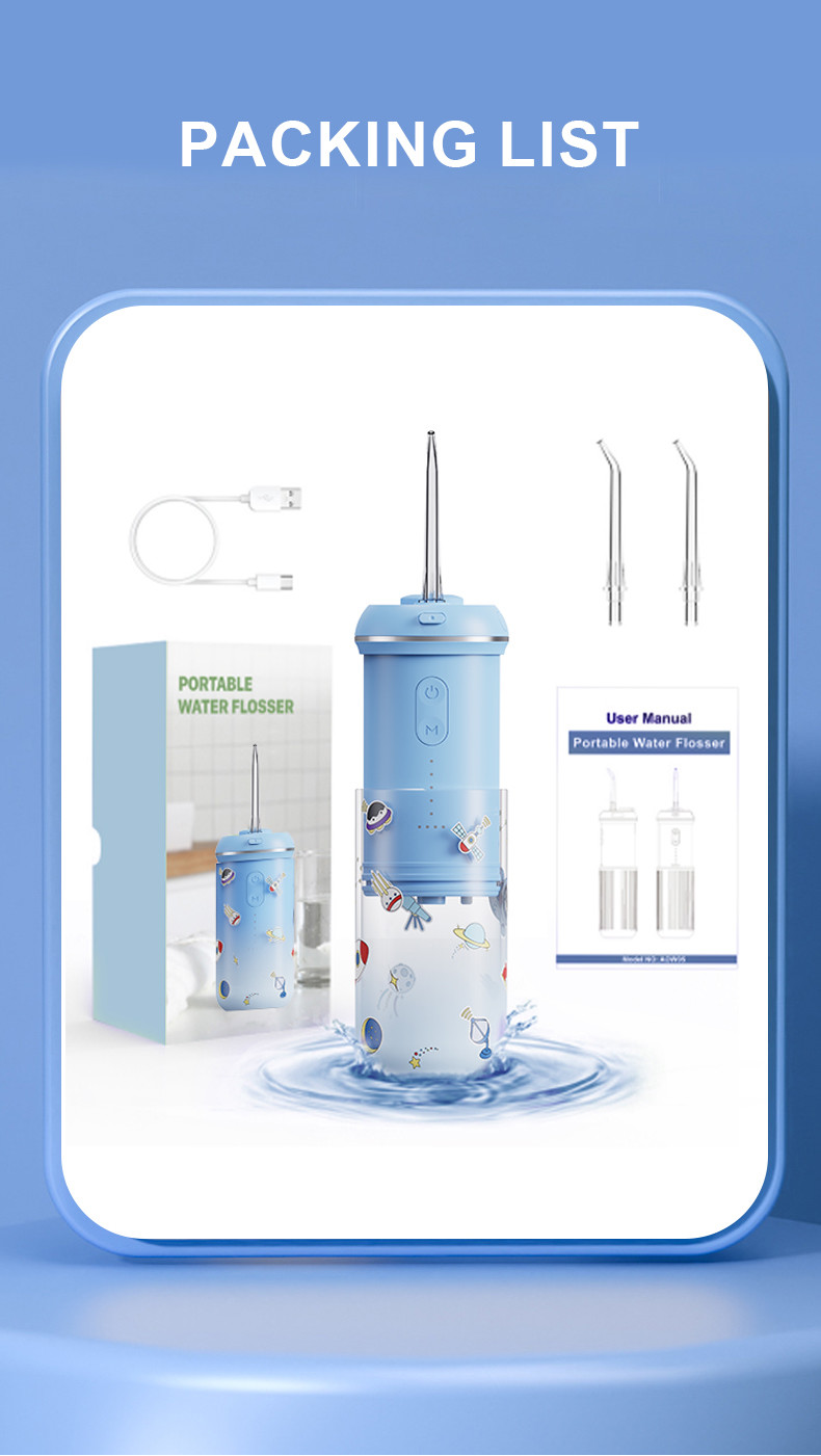 Mini Kids Portable Travel Household Oral Irrigator For Teeth Cleaning 4 working modes
