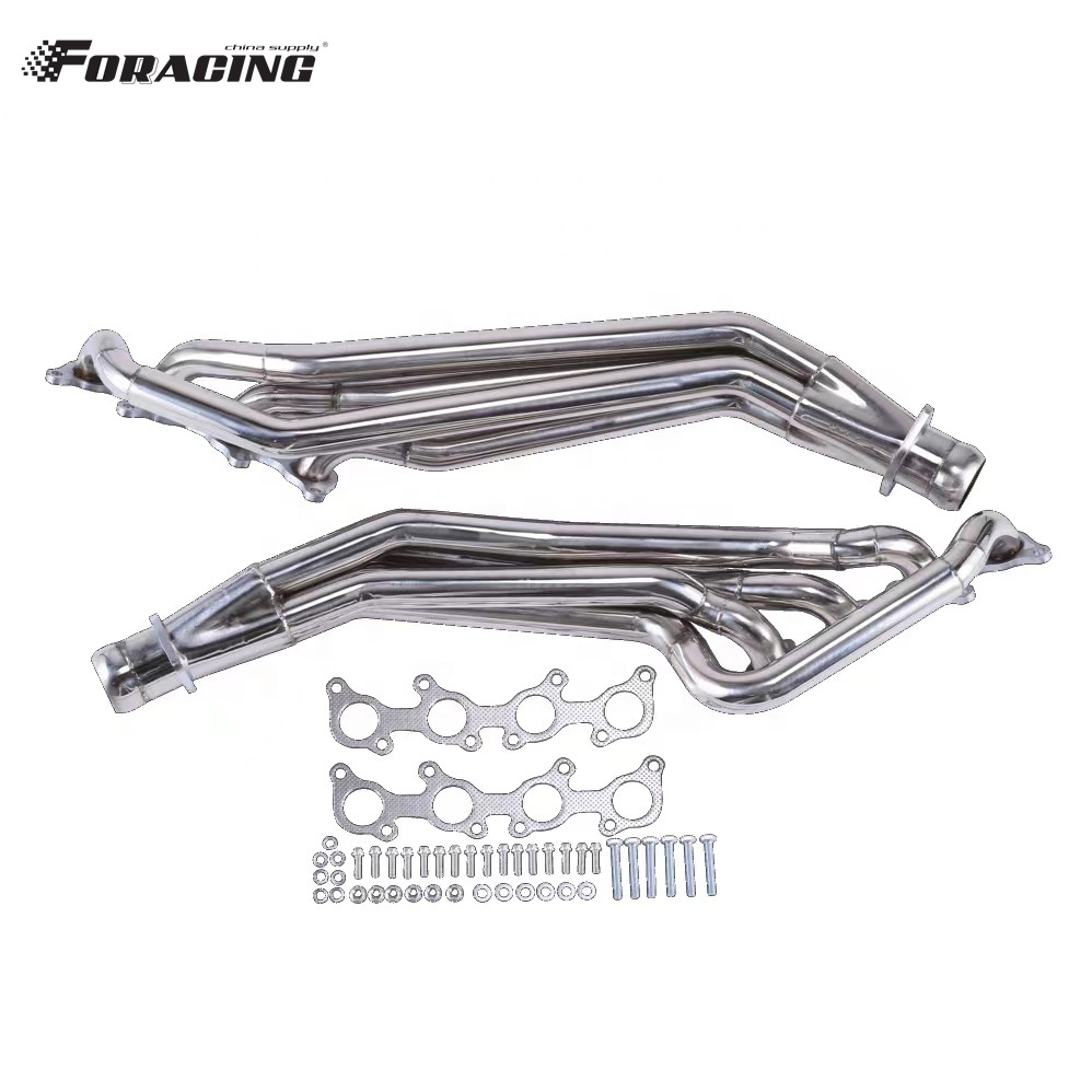 Replace/Repair Stainless Steel Exhaust Header for Mustang Manifold 5.0L V8 LS1 LS2 LS3 LS6 LSX Top- Auto Parts Replacement