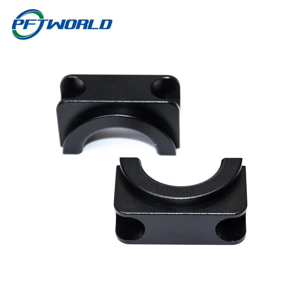 Aluminum CNC Turning Milling Parts Black Hard Anodized Machining Parts