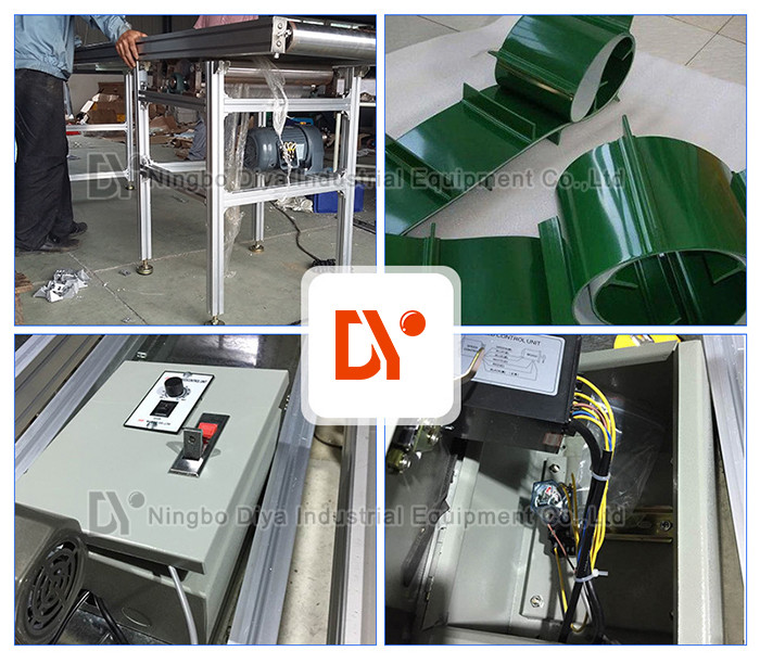 Aluminium Production Line Conveyor Tube Assembly Line With Independent Work Table