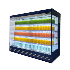 Open Showcase Refrigerator Multideck Chiller For Commercial Cooling Requirements
