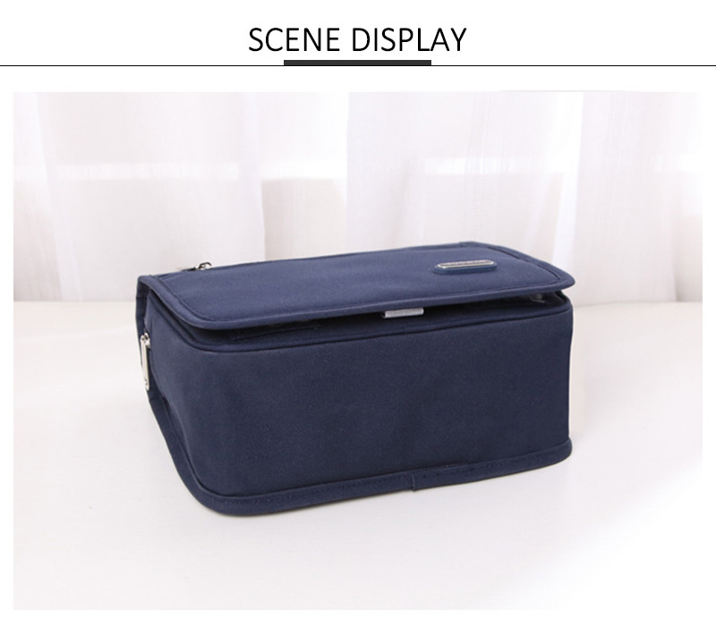 Lightweight Polyester Hanging Toiletry Travel Bag For Women