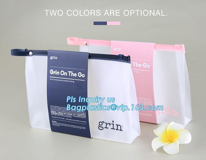 Plastic Packaging Selected By Girls For Cosmetics Zipper Bag With Slider, ziplock bags zipper cosmetic bags toothbrush b