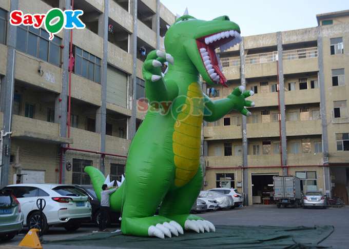 Full Printing Inflatable Tyrannosaurus Rex Model Blow Up Dinosaur Model