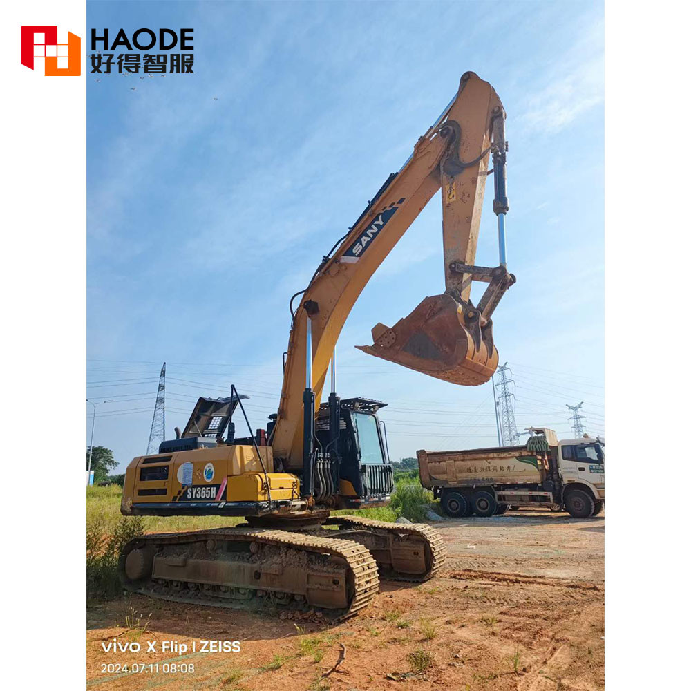 High Performance Used Sany 365 Digger Excavator High Power 36t Used Backhoe