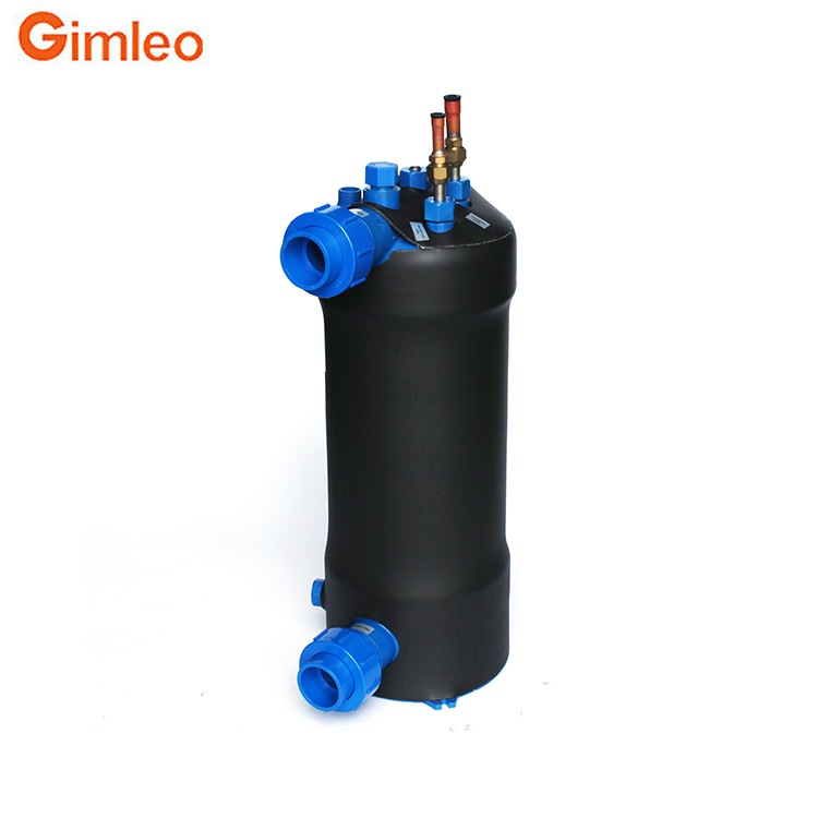 Chiller Heat Exchanger ETA3 Titanium Evaporator Energy Saving With 12.7mm Refrigerant