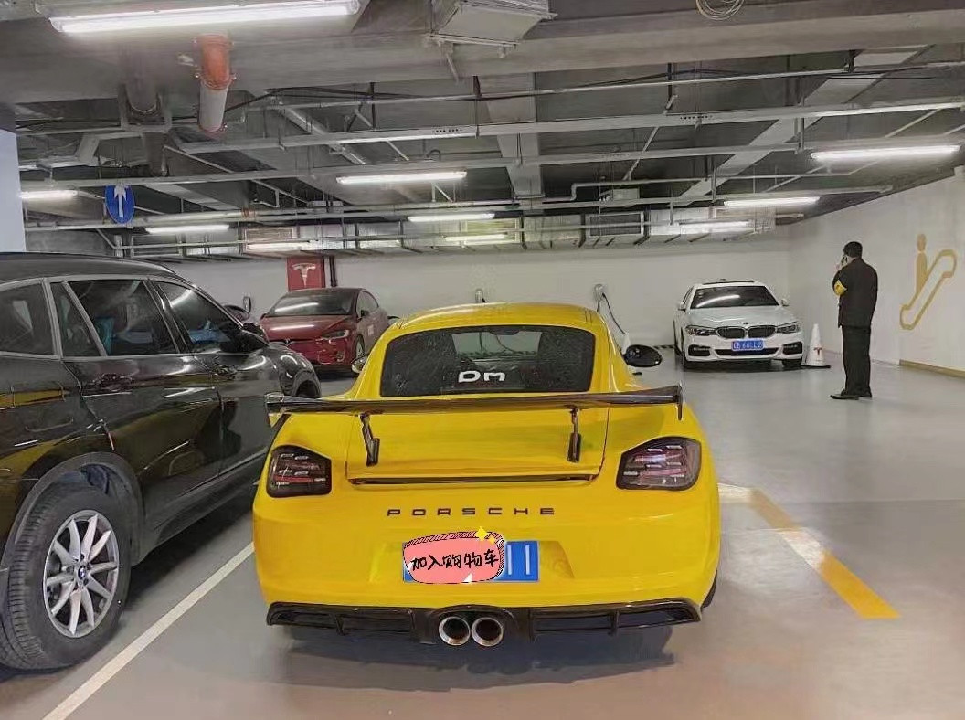 Products Sell Like Hot Cakes 987Cayman Body Kit GT4 Style Front and Rear Bumper Spoiler 2006-2012