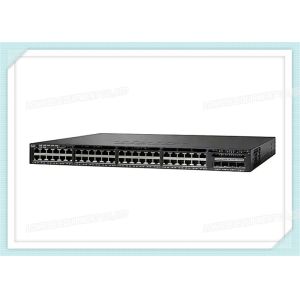 4 X 1G Uplinks Cisco Optical Fiber Switch PoE WS-C3650-48PS-S Layer 3 Switching