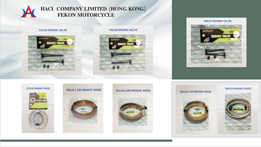 Metal BAJAJ Motorcycle Brake Shoe Technological Advancement Motorcycle Spare Parts