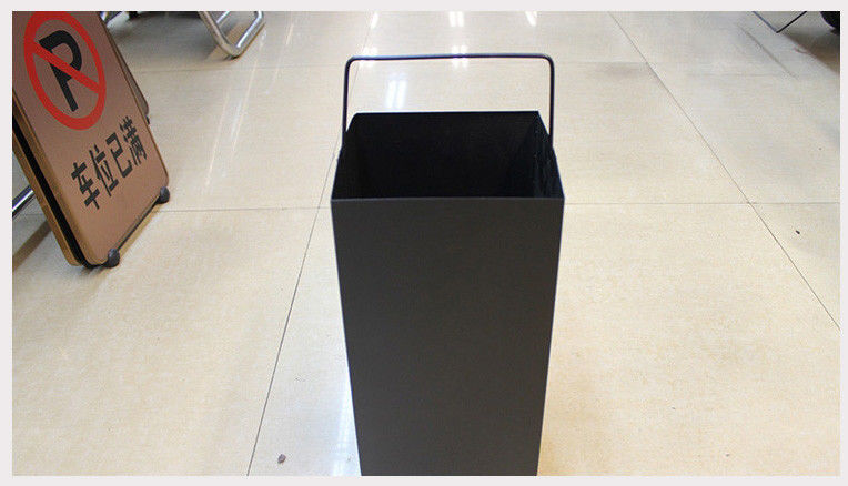 Freestanding Room Service Equipments , Deluxe Ground Ash Barrel with Decorative Ash Tray on Top