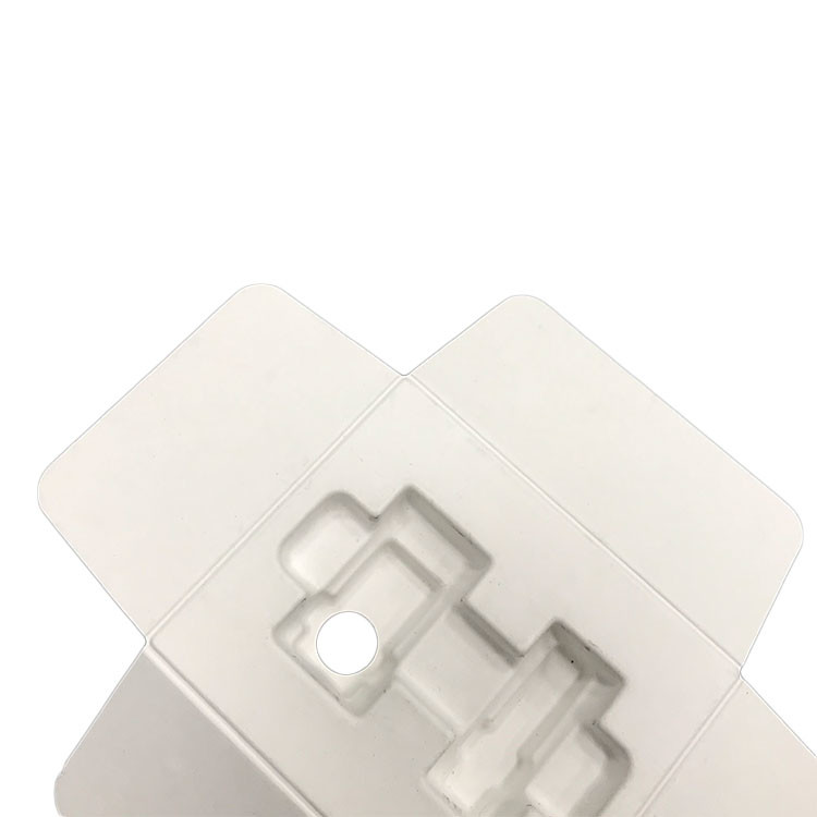 Recyclable Wet Press Pulp Tray Inserts Thermoformed 1mm Thickness