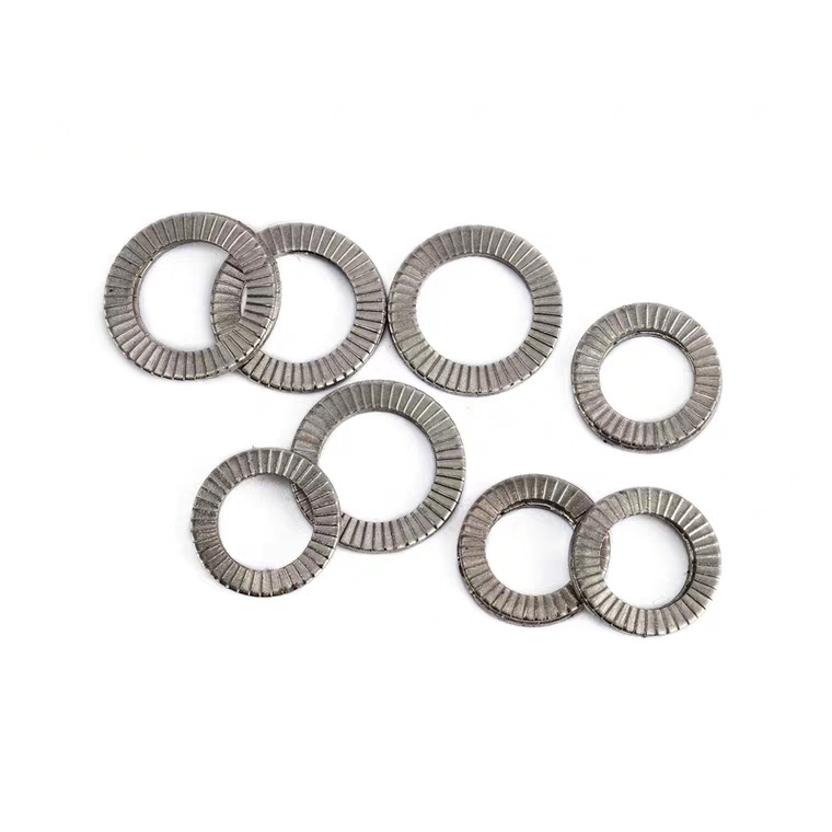 Double Layered Self Locking Washer DIN25201 For Shock Absorbers
