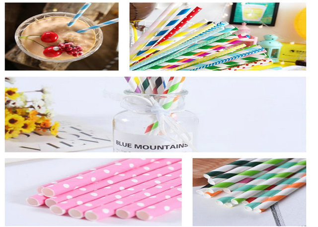 Professional Straw Paper Roll Color Customized For Party / Decorating