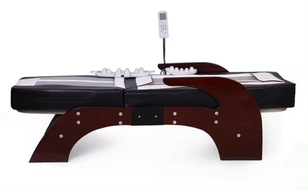 Manufacturer S Shape Chiropractic Jade Roller Massager Electric Thermal Spine