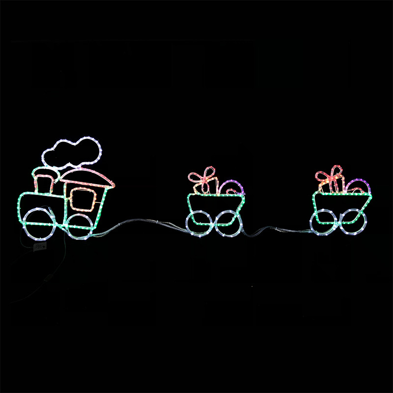 2019 Christmas newest arrival LED rope light motif lights IP55 garden outdoor commercial / household decoration lighting