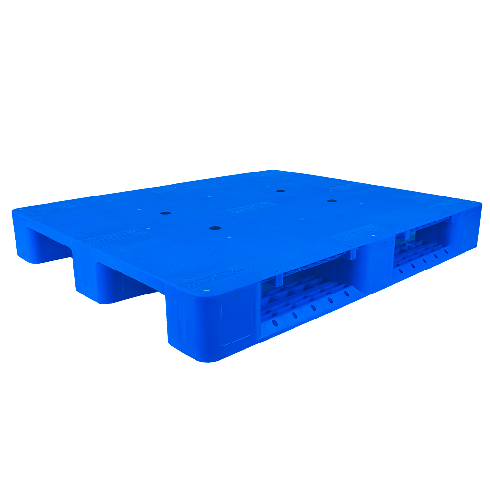 Dynamic Cargo Storage Pp Plastic Pallet with ISO9001 Certificate and Single Faced Style