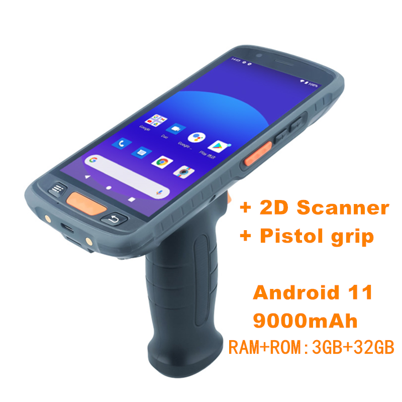 Supports Barcode and QR Code Scanner 4G Android Handheld Industrial Pda Device