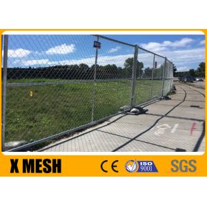 Cyclone 9 Gauge Wire Chain Link Temporary Fencing 10 Ft Width 6 Ft High