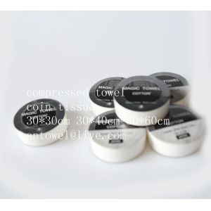 Buy cheap Custom 100% Cotton towels Compressed Magic Face Towel from wholesalers