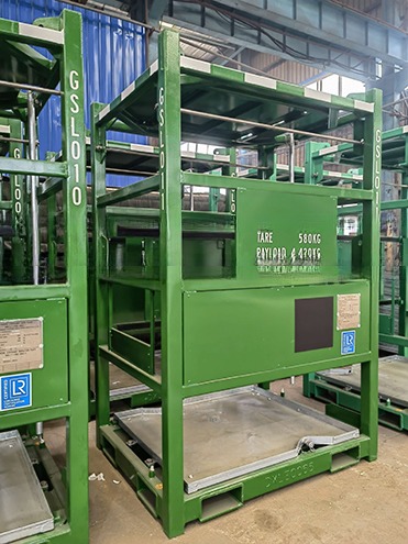 Customized 550GAL DNV 2.7-1 Standard Offshore Steel IBC Tank Container with Lifting Frame Condition Certified by CSC and BV