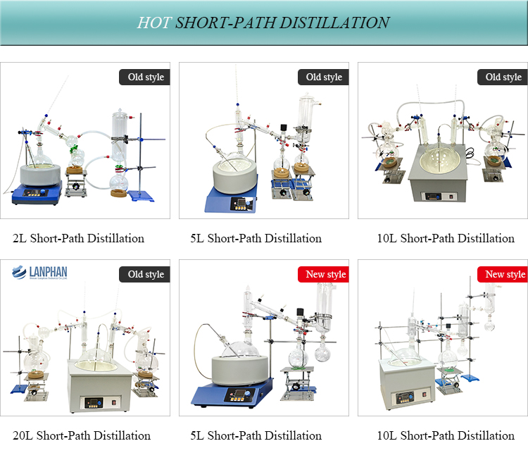 Digital Temp Control 20L Short Path Distillation Equipment