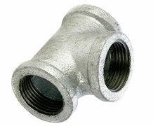 Factory Delivery Ductile Iron 2.5Mpa Grooved Equal Fire Fighting Threaded Reducing Tee