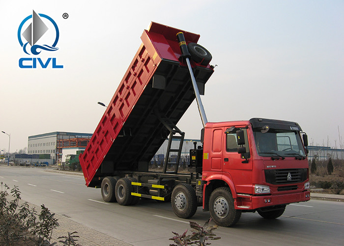 SINOTRUK SWZ 8 X 4 DUMP TRUCK Tipper truck Thickness: bottom 8/10/12mm, sides: 4/6/8/10mm