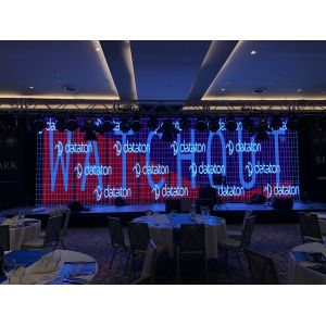 Lightweight Indoor Rental LED Display 3840Hz Curved LED Display Rentals Event