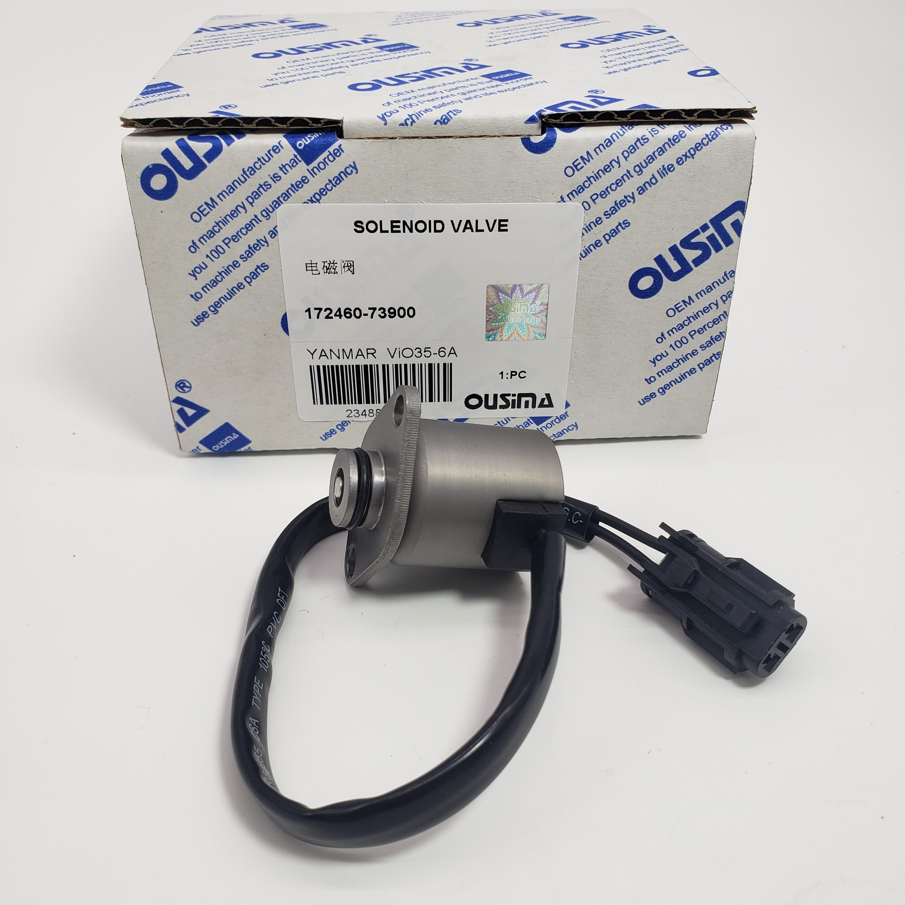 172460-73900 Main Pump Solenoid Valve For YANMAR VIO35-6