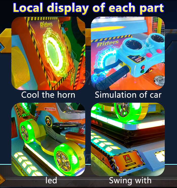 Coin Operated Vr Video Car Racing Game Machine for Kid