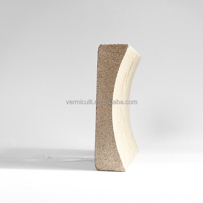 Customized lightweight cutting size vermiculite insulation fire board for steel structure fireproof cladding