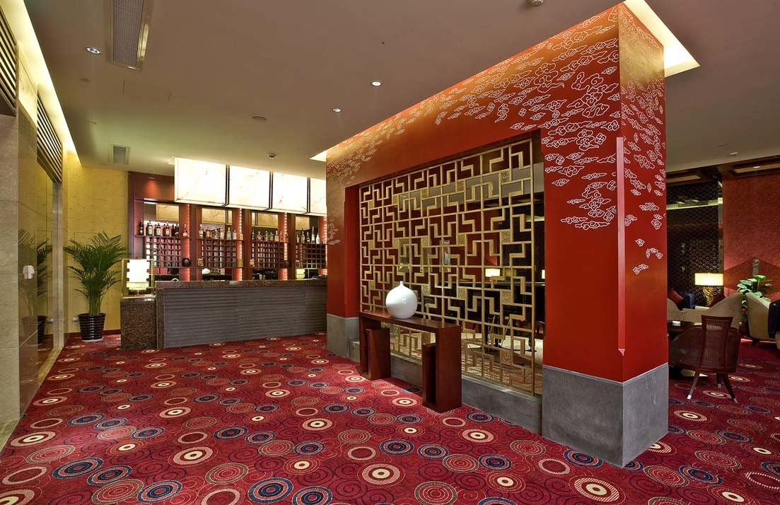 Antique Copper Stainless Steel Partition For Hotels/Villa/Lobby Interior Decoration