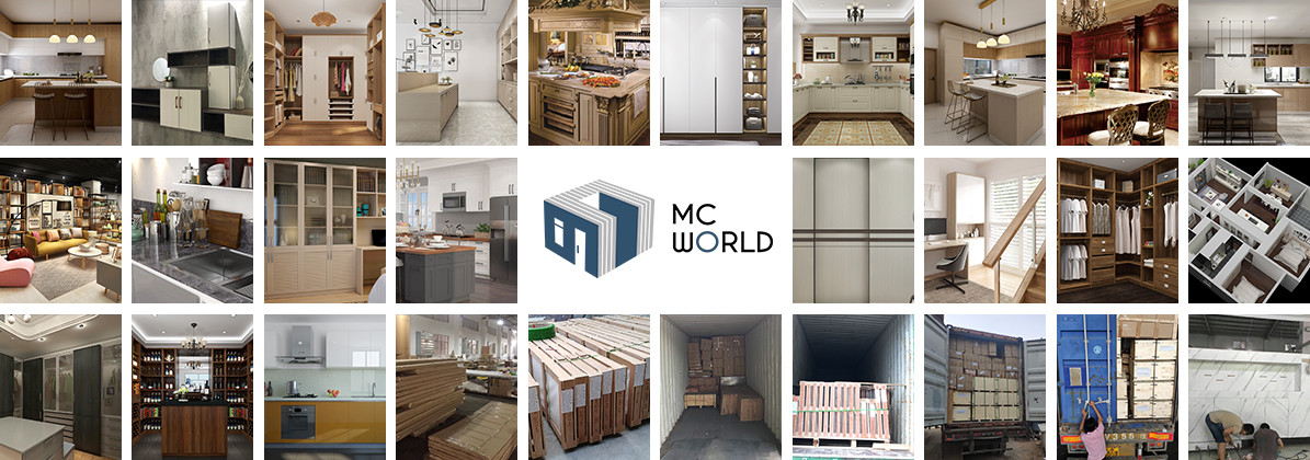 Modern Modular One-Stop Designs Custom Home Furniture For Villa Kitchen Cabinet Set